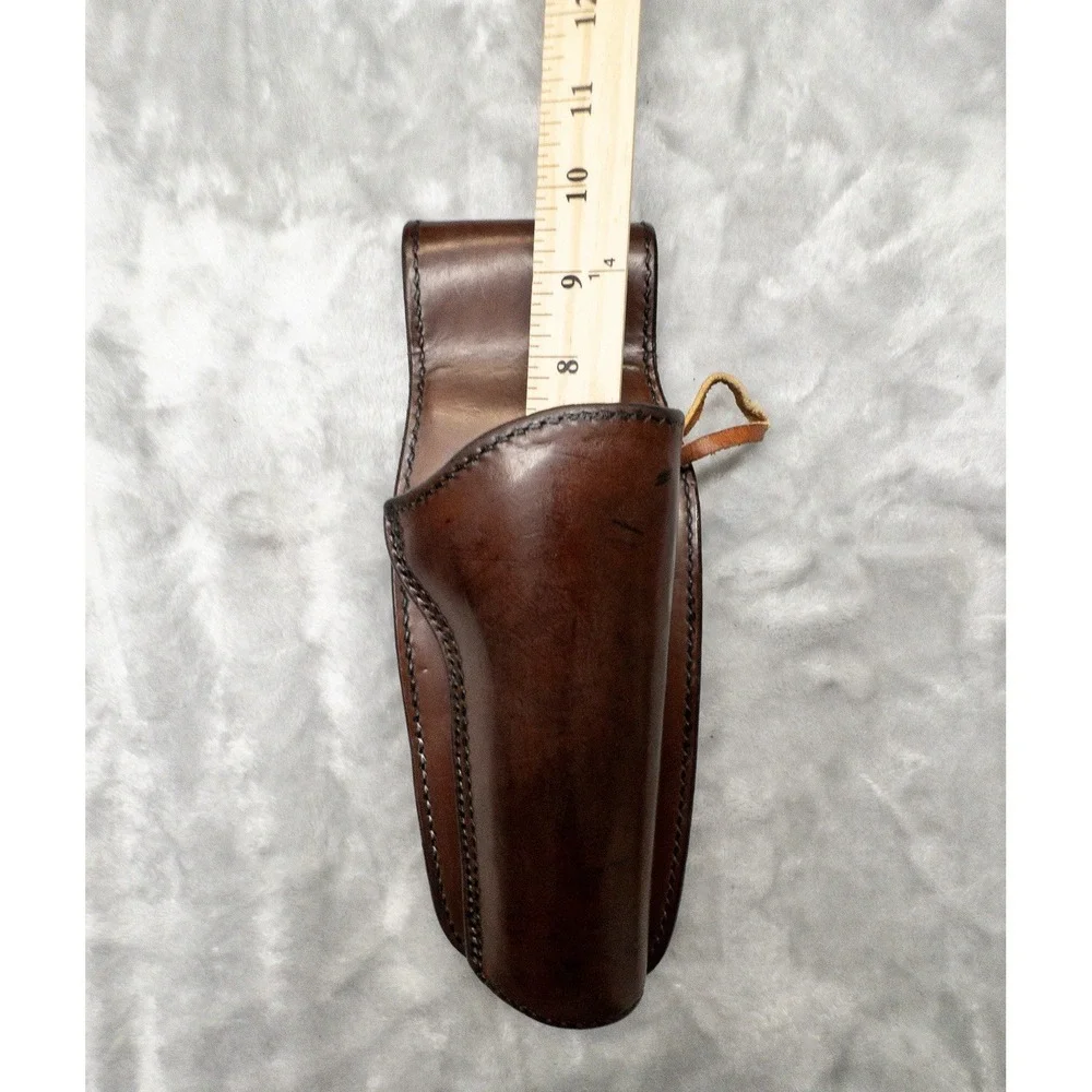 Vtg Hunter Model 2 Brown Leather Holster K-Frame Security Six Colt Positive
